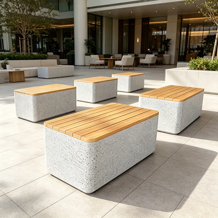 Komercinis FRP Terrazzo Cube suolas